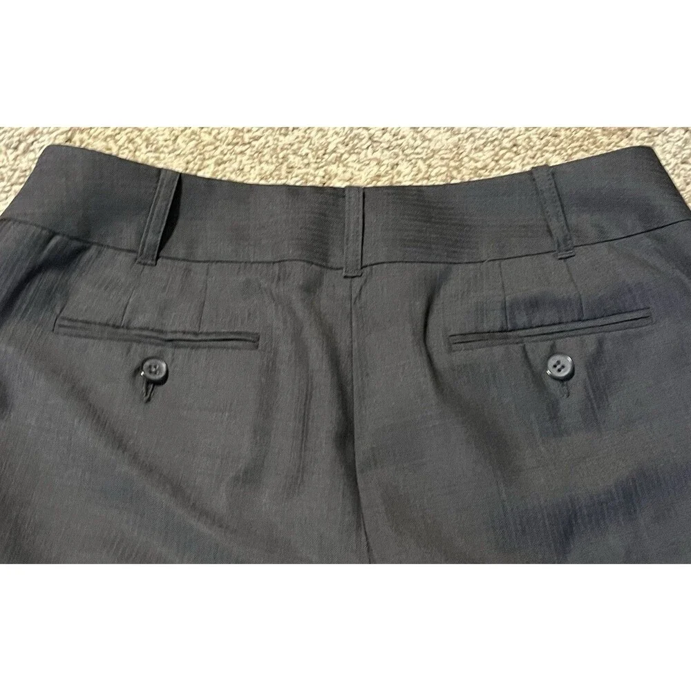 Ann Taylor Loft Pant Suit 2 Piece Set - Jacket Sz 6 / Pants Sz 4 Gray - Picture 3 of 4